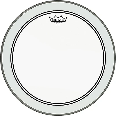 Remo Powerstroke 3 Clear Bass Drum Head With Impact Patch -