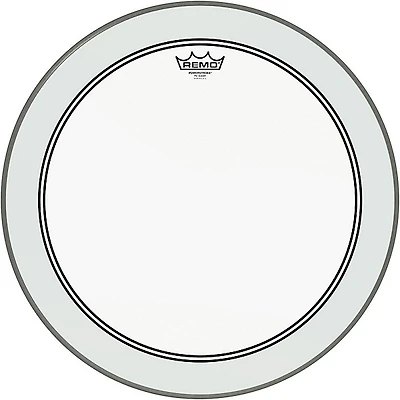 Remo Powerstroke 3 Clear Bass Drum Head With Impact Patch