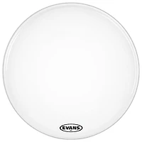 EVANS MX1 White Marching Bass Drum Head