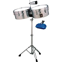 LP Aspire Timbale Set with High Pitch Jam Block