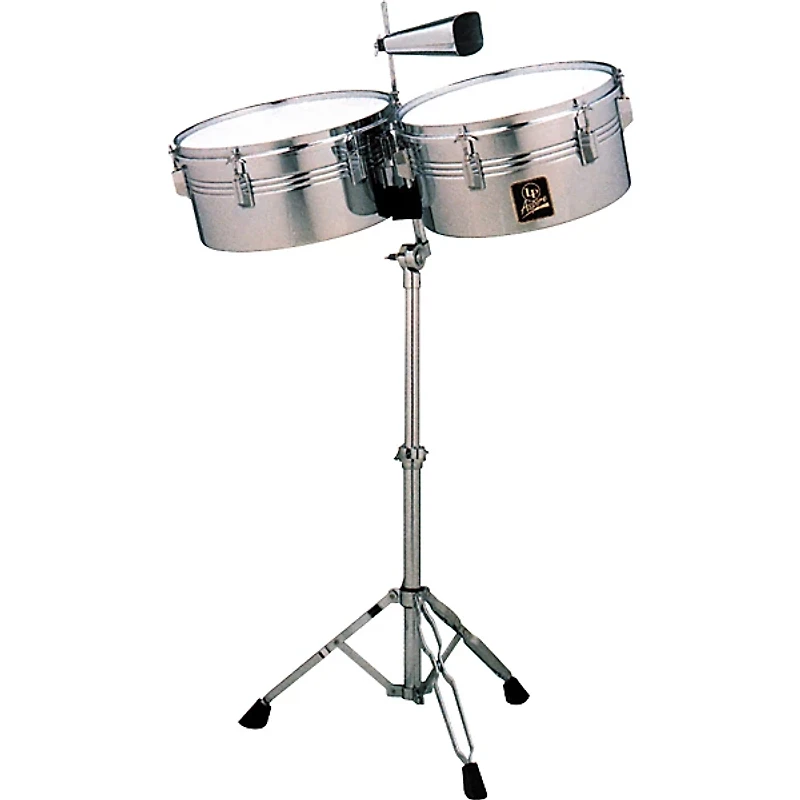 LP Aspire Timbale Set with High Pitch Jam Block