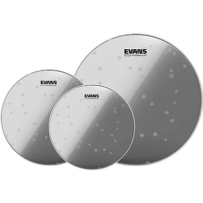 Evans Hydraulic Glass 10"/12"/14" Fusion Drum Head Pack