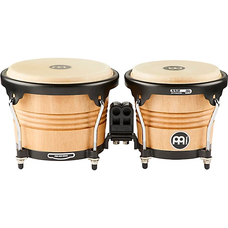 MEINL Free Ride Series Wood Bongo Super Natural