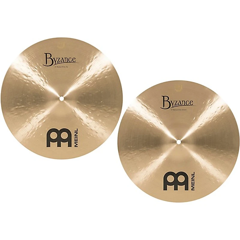 MEINL Byzance Medium Hi-Hat Cymbals