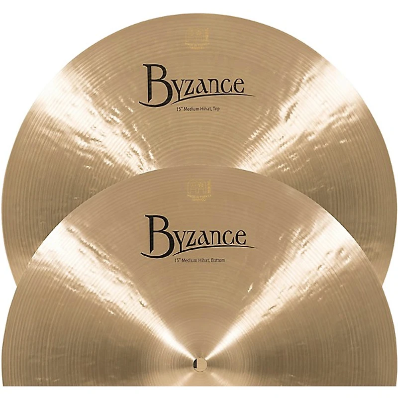 MEINL Byzance Medium Hi-Hat Cymbals