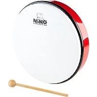 Nino Hand Drum with Beater Red 10 in.