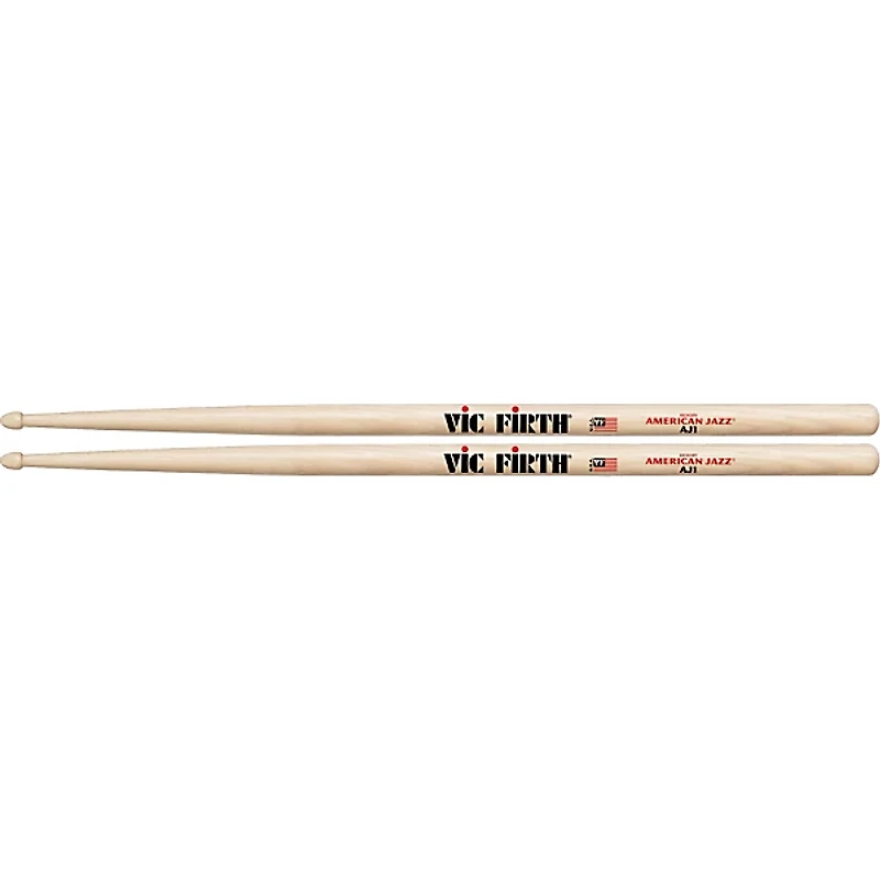 Vic Firth American Jazz Hickory Drum Sticks