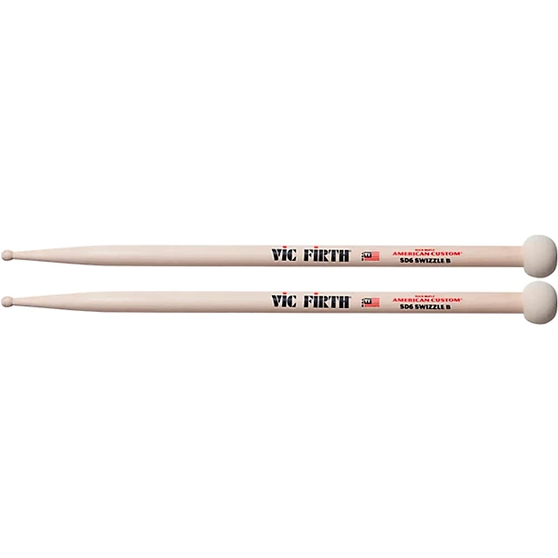 Vic Firth American Custom SD6 Swizzle B Drumsticks