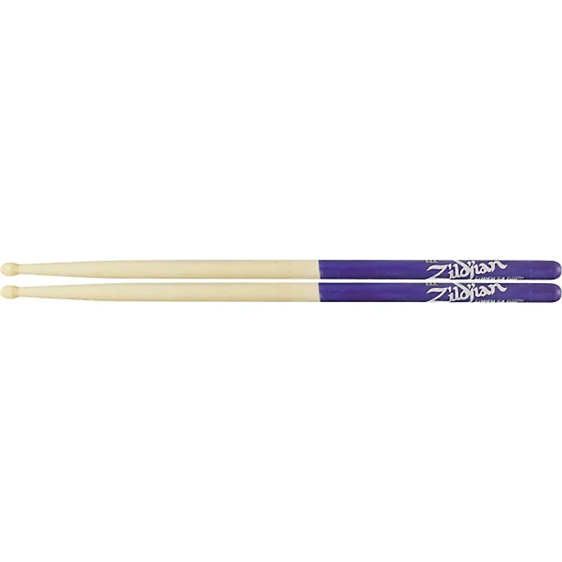 Zildjian Purple DIP Drum Sticks Wood Super 5A