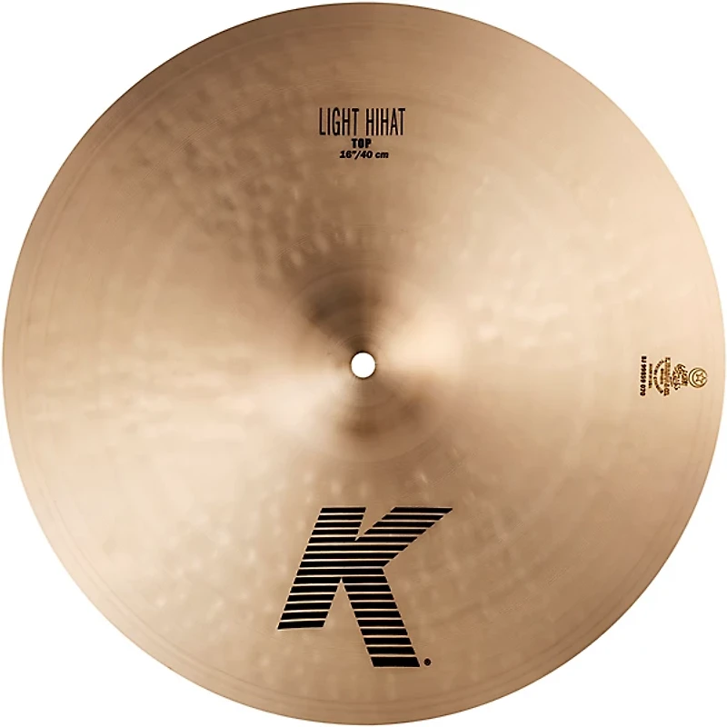 Zildjian K Light Hi-Hat Top Cymbal