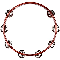 MEINL Wood Tambourine One Row Steel Jingles