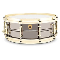 Ludwig Black Beauty Brass on Brass Snare Drum Brass 14 x 5 in.