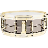 Ludwig Black Beauty Brass on Brass Snare Drum Brass 14 x 5 in.