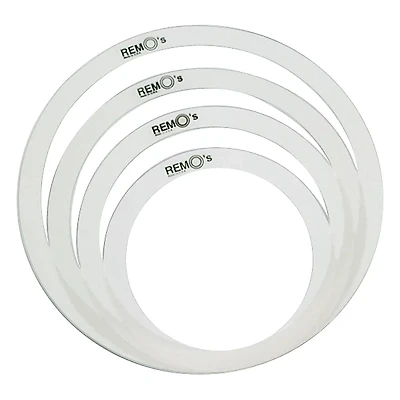 Remo RemO's Tone Control Rings Pack - 10", 12", Two 14"