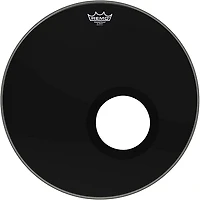 Remo Powerstroke 3 Ebony Resonant Bass Drum Head With 5" Port Hole -