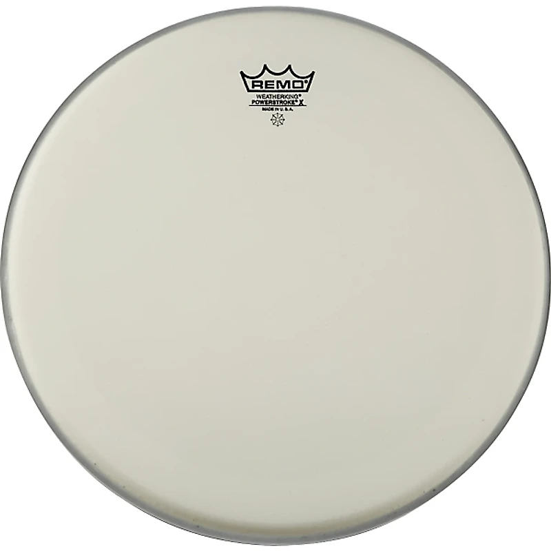 Remo Powerstroke X Coated Drumhead with Clear Dot