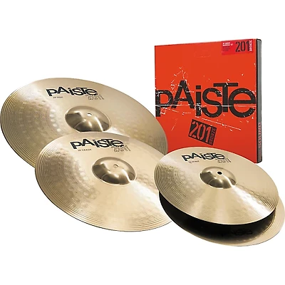 Paiste 201 Bronze Universal Cymbal Set 14/16/20