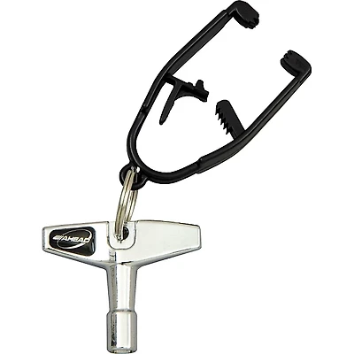 Ahead Klip-it Drum Key Black/Chrome