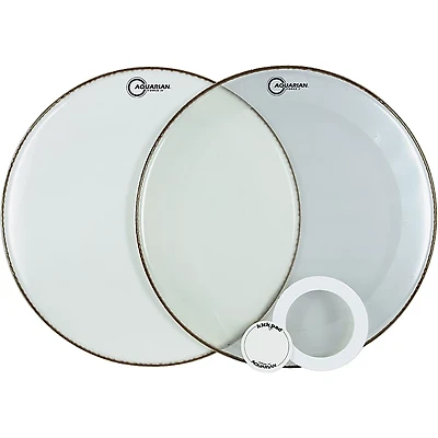 Aquarian Force Series Bass Drum Head Pak