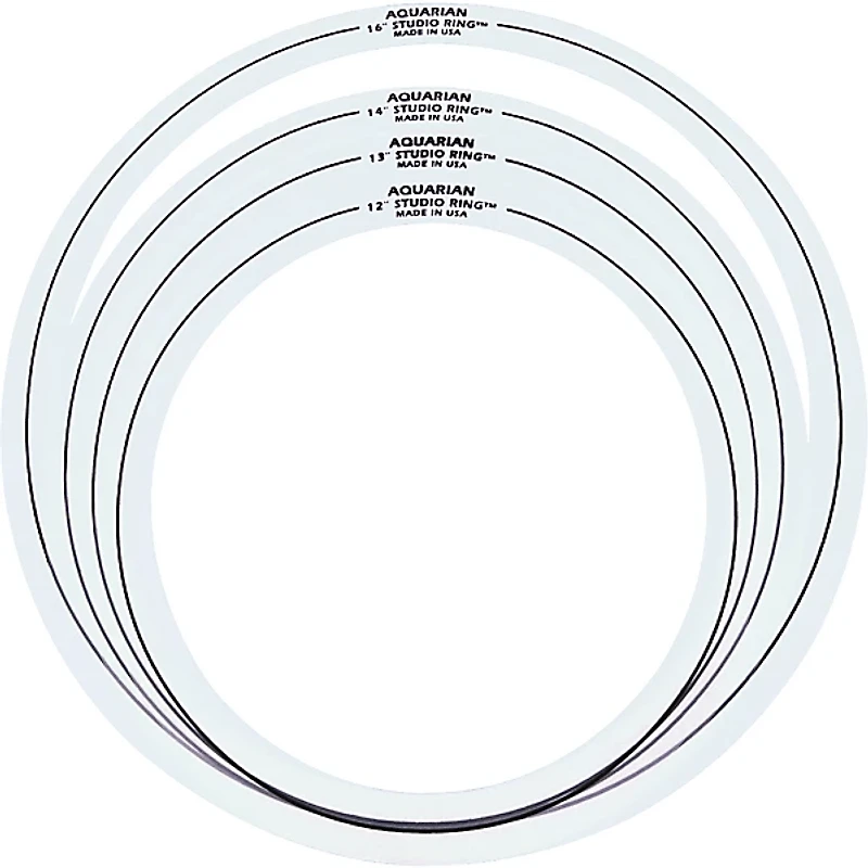Aquarian Studio Rings Set #1 - 12",13",14",16"