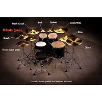 MEINL HCS Hi-Hat Cymbal Pair