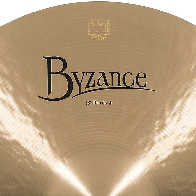 MEINL Byzance Thin Crash Traditional Cymbal