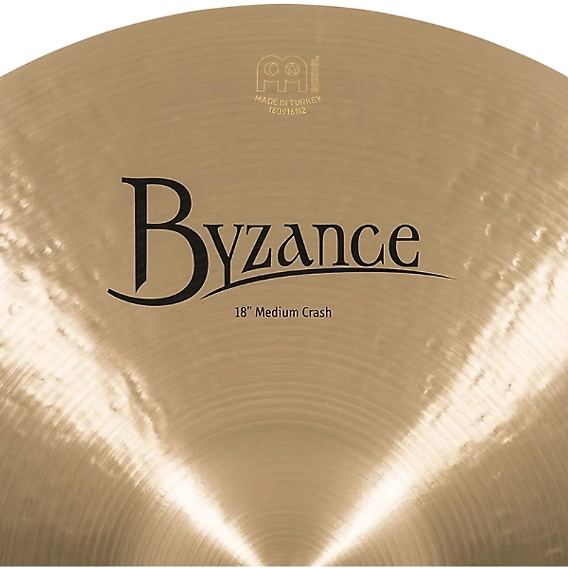 MEINL Byzance Medium Crash Traditional Cymbal -