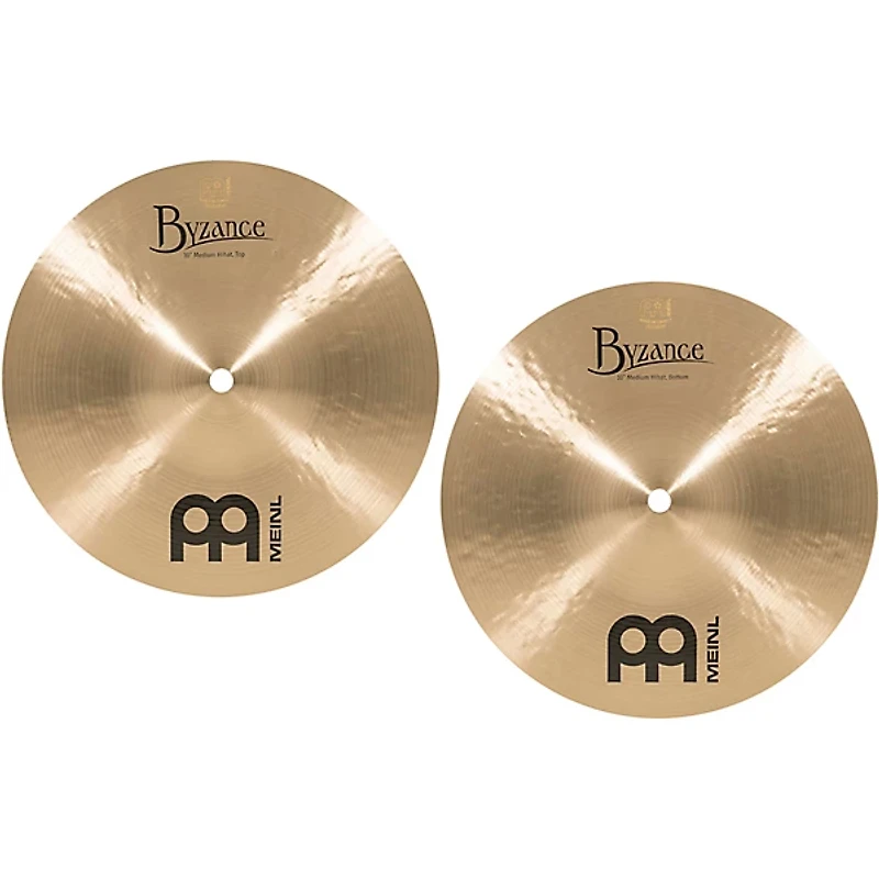 MEINL Byzance Mini Hi-Hat Traditional Cymbals 10 in.