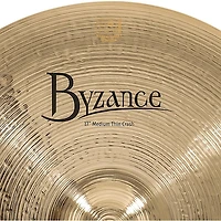 MEINL Byzance Medium Thin Crash Brilliant Cymbal