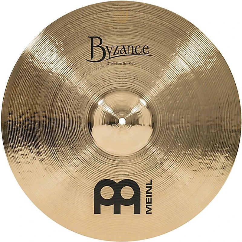 MEINL Byzance Medium Thin Crash Brilliant Cymbal