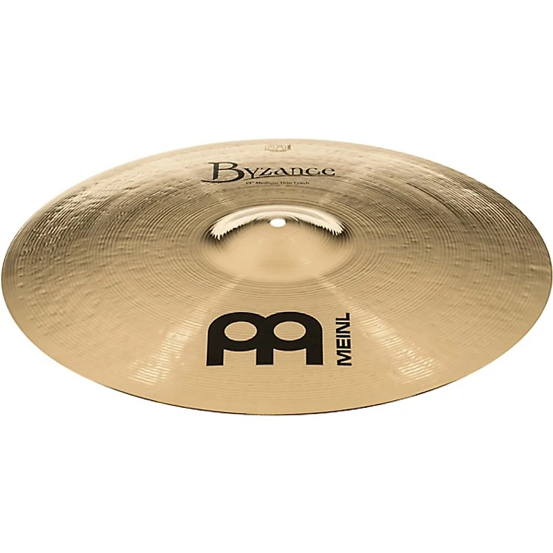 MEINL Byzance Medium Thin Crash Brilliant Cymbal
