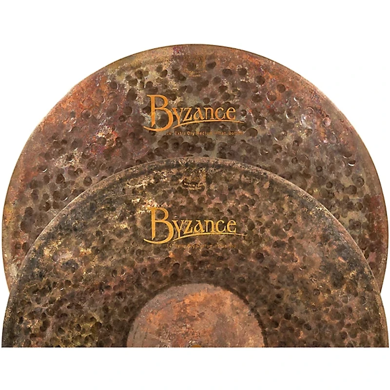 MEINL Byzance Extra-Dry Medium Hi-Hat Cymbals