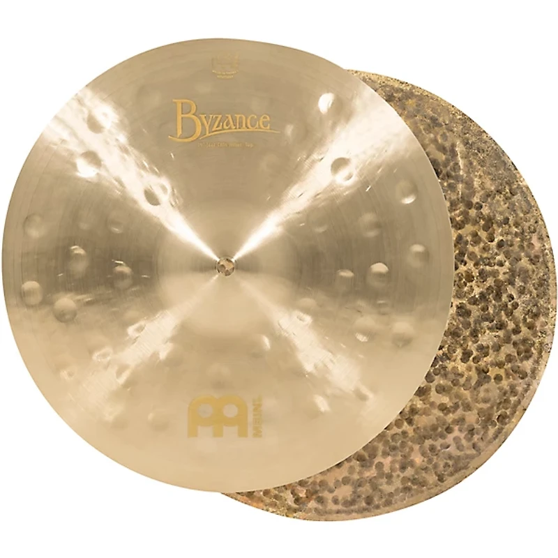 MEINL Byzance Jazz Thin Hi-Hat Traditional Cymbals