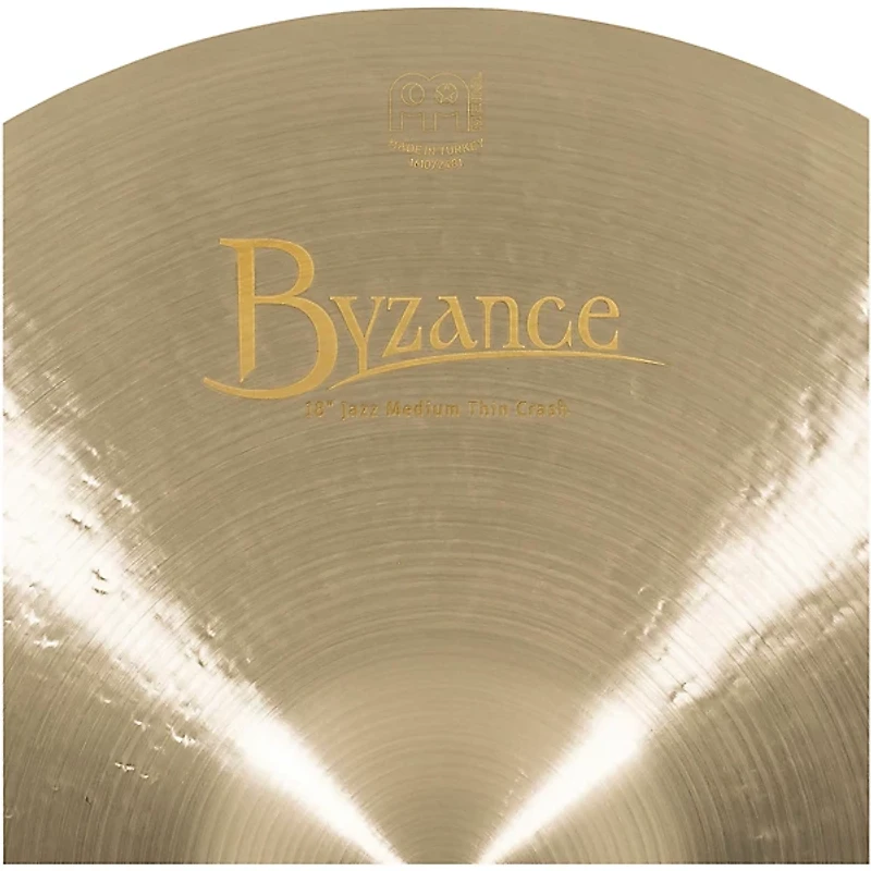 MEINL Byzance Jazz Medium Thin Crash Traditional Cymbal 18 in.