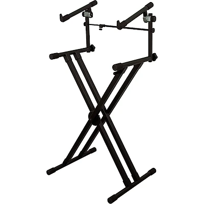 On-Stage Deluxe Heavy-Duty X 2-Tier Keyboard Stand