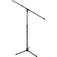 Musician's Gear Tripod Mic Stand With Telescoping Boom Black
