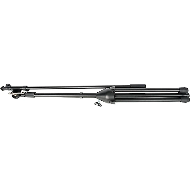 Musician's Gear Tripod Mic Stand With Telescoping Boom Black