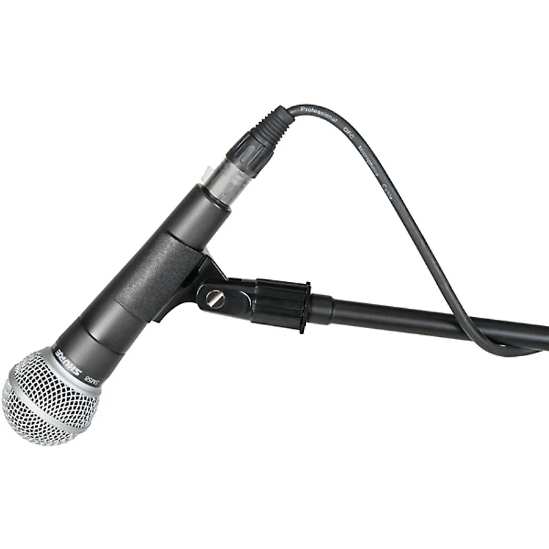 Musician's Gear Tripod Mic Stand With Telescoping Boom Black