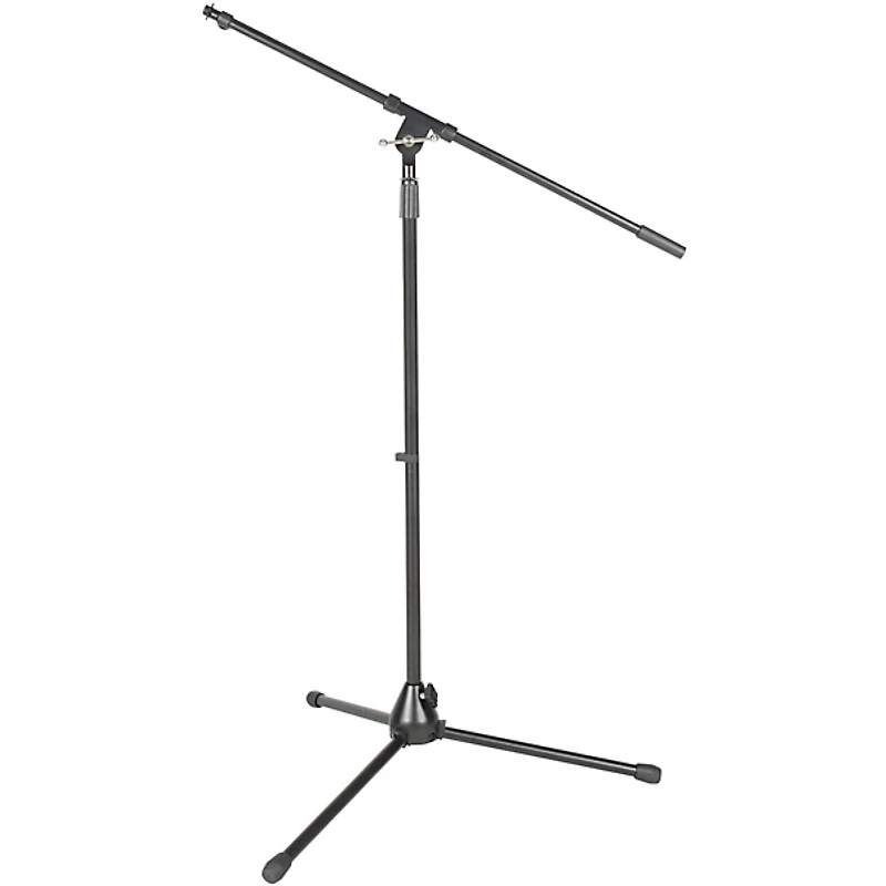Musician's Gear Tripod Mic Stand With Telescoping Boom Black