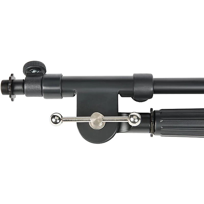 Musician's Gear Tripod Mic Stand With Telescoping Boom Black