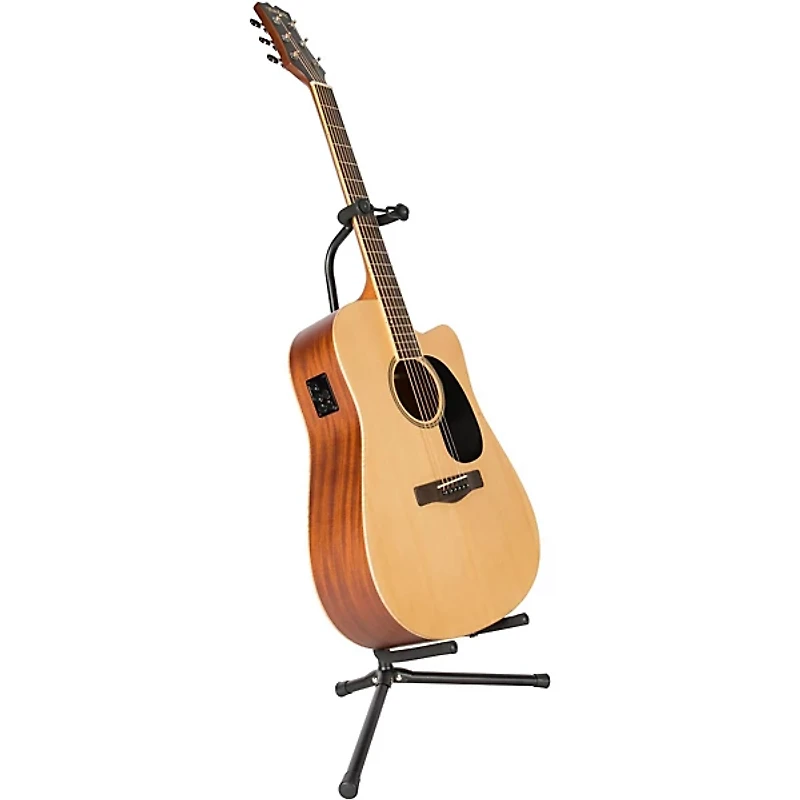 Musician's Gear Electric, Acoustic and Bass Guitar Stand Black