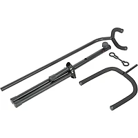 Musician's Gear Electric, Acoustic and Bass Guitar Stand Black