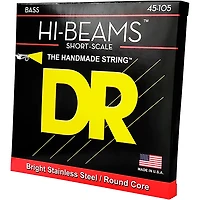 DR Strings H-Beams Short-Scale 4-String Bass Strings Medium (45-105)