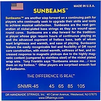 DR Strings Sunbeams SNMR-45 Medium Short Scale 4 String Bass Strings