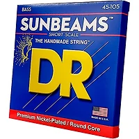 DR Strings Sunbeams SNMR-45 Medium Short Scale 4 String Bass Strings