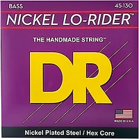 DR Strings Nickel Lo-Rider 5 String Bass Medium .130 Low B (45-130)