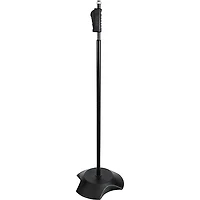 DR Pro Quick Release Round Base Microphone Stand Black
