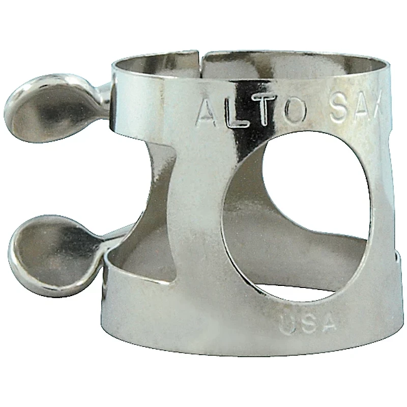 Giardinelli Alto Saxophone Ligature Nickel