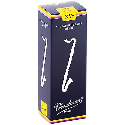 Vandoren Traditional Bass Clarinet Reeds