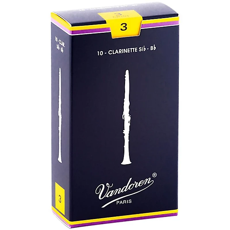 Vandoren Traditional Bb Clarinet Reeds